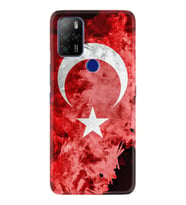 Omix X300 X500 X400 X600 X700 Kılıf Desemli Silikon Şanlı Türk Bayrağı 1315