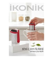 Bitki Çayı Filtresi - Her Bardağa Uyumlu, Tortusuz Demleme