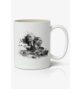 Atatürk Baskılı Kupa Bardak 1 - Baskılı Kahve Kupa Bardak