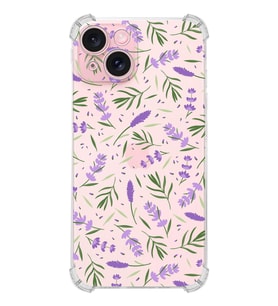 PrintiFy iPhone 15 Plus Uyumlu  Water Color 3 Şeffaf Köşe ve Kamera Korumalı Korumalı Antişok Kılıf