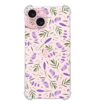 PrintiFy iPhone 15 Plus Uyumlu  Water Color 3 Şeffaf Köşe ve Kamera Korumalı Korumalı Antişok Kılıf
