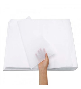 Renkli  Pelur Kağıdı Beyaz 50x70 cm 10 adet-T324 (Renksiz)
