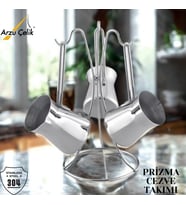 ARZU ÇELİK Prizma Cezve Takımı