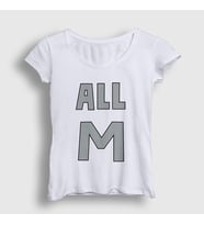Presmono Kadın Beyaz All M Anime Boku No Hero Academia T-Shirt 233968tt (Beyaz)