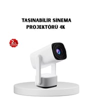 720p HD Projeksiyon Cihazı – Uzun Ömürlü Ampul, Canlı Renkler ve Evde Sinema Keyfi