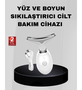 Kablosuz Şarjlı Yüz Sıkılaştırıcı Cihaz Ems Mikro Akım Anti-aging Masaj Aleti