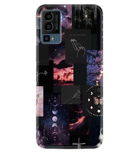 23 Kılıf HD Resim Baskılı Ay Pattern StKd -030