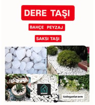 Beyaz Taş Dere Çakıl Taşı 4 Kg