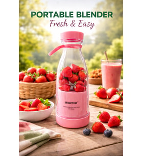 Kablosuz Şarjlı Smoothie Blender Pratik ve Taşınabilir Tasarım