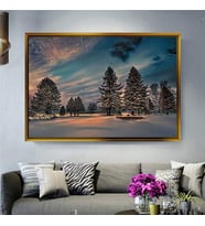 Altın Çerçeveli dekoratif tablo a398 (Gold)