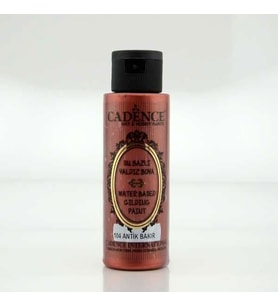 Cadence Su Bazlı Yaldız 70 ml. 104 Antik Bakır 