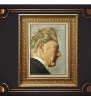 ÖZEL SERİ ALTIN VARAKLI ATATÜRK TABLO S967
