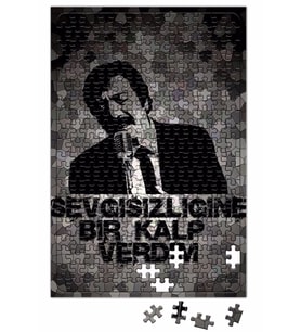 Müslüm Gürses Söz Puzzle 240 Parça Yapboz