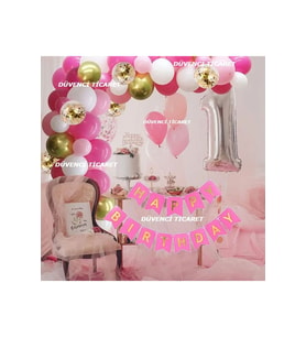FUŞYA PEMBE BALON SET KONSEPT