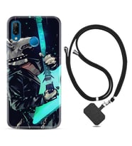 Huawei P20 Lite Mate 10 20 Lite Pro P40 Lite KılıfBoyun Askılı Silikon Dog Guitar 1789