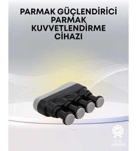 Ergonomik Parmak Egzersiz Aleti El ve Bilek Güçlendirici