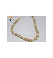 Bileklik Boy Sedef Taşı Yarım Dizi 8mm (KARAMEL) (18CM UZUNLUĞUNDADIR)