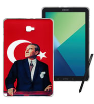 Samsung Galaxy Tab P580 Baskılı Silikon Kılıf BK-159