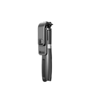 Bluetooth Kumandalı 360° Dönebilen Mini Led Selfie Stick Telefon Tutucu