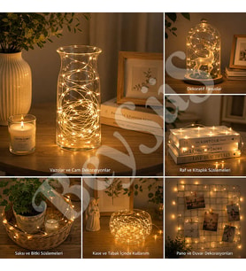 5 m Pilli Peri Led Gün Işığı İthal