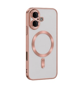 Apple iPhone 16 Kılıf Kross Magneticsafe Kapak - Rose
