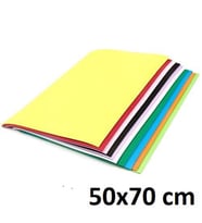 50x70 cm Eva Tam Tabaka Büyük Boy 10 Adet Eva - 10'lu - 10 Renk