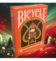 Bicycle Nutcracker Red Premium Oyun Kağıdı Koleksiyonluk iskambil Kartları