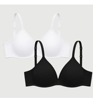 Kadın Pamuklu Balensiz Dolgusuz 2'li Paket İlk Sütyenim BB2321