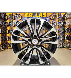 4 Adet BKY-0057 7*17 4*100 ET40 60,1 BLACK MACHINED JANT (Takım)