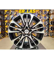 4 Adet BKY-0057 7*17 4*100 ET40 60,1 BLACK MACHINED JANT (Takım)