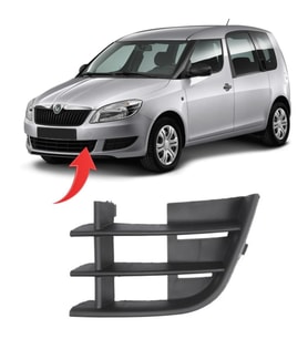 Skoda Fabia Roomstar Ön Tampon Kapağı Sol 2011-2015 5J0853665A