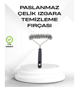 Tel Izgara Temizleme Fırçası BBQ Sonrası Kolay Temizlik
