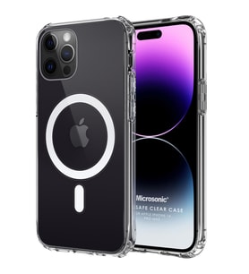 Microsonic Apple iPhone 14 Pro Max Kılıf MagSafe Clear Soft Şeffaf (Renksiz)