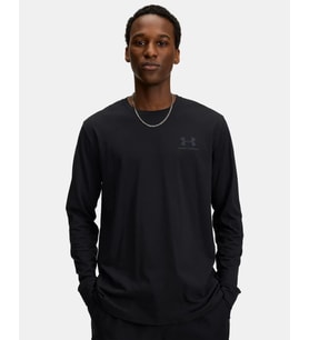 Under Armour Ua Sportstyle Left Chest Ls Siyah Erkek T-Shirt 1329585-002
