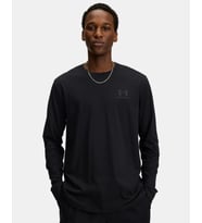 Under Armour Ua Sportstyle Left Chest Ls Siyah Erkek T-Shirt 1329585-002