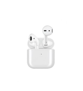 Air-5S Beyaz Ios ve Android Uyumlu Bluetooth Kulaklık Silikon Kılıf Hediyeli Trm-Air5s