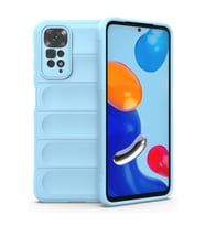 Pilelistore   Xiaomi Redmi Note 11 Kılıf Optimum Silikon - Sky Blue