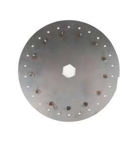 Türkay Havalı Mibzer Kavun-Karpuz Diski Krom 304 Kalite 10x3.5