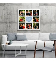 Baba Konseptli 8 Fotoğraflı Kanvas Tablo