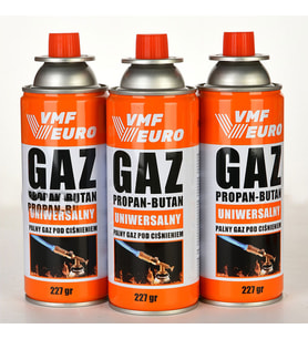 Remtas Vmf Eurogaz Kamp Ocak Gazı Valfli Kartuş 227GR - 3 Adet