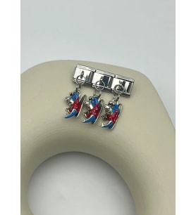 Çelik Silver Balık Sallantılı Nomi Charm - 25crm100