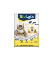Biokats Micro Bianco Fresh Extra Kedi Kumu 6 lt (Çok Renkli)