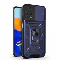 Microsonic Xiaomi Redmi Note 12 Pro 4G Kılıf Impact Resistant Siyah (Lacivert)
