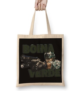 Boina Verde Bez Çanta Uzun Saplı