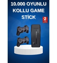 Çift Kollu 2.4g kablosuz Retro 4k Game stick 3500 oyun atari HD Görüntü Kalitesi