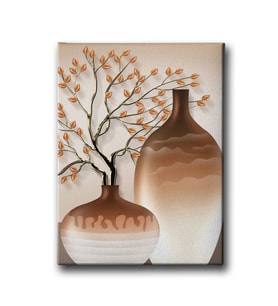Modern Çiçek Canvas Tablo MİND193