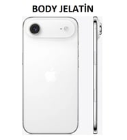 İphone 17 Air Uyumlu 360 Derece Arka hidrojel Film Koruma Body Jelatin (Şeffaf)
