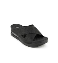 Muya Fly 31169-430 Air Max Anatomik Taban Kadın Terlik Desenli Siyah 36-40