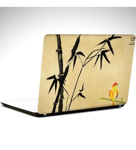 Chinese Bird Laptop Sticker 10 İnch (25X19CM)