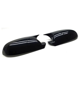 Renault Symbol 2012 ve üzeri Yarasa Ayna Kapağı ( (Piona Black,İthal) (Parlak Siyah)